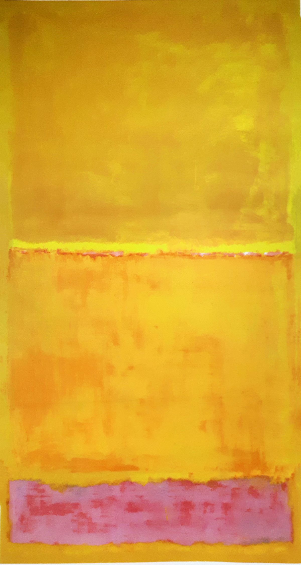 Yellow - Mark Rothko Color Field Painting