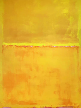 Yellow - Mark Rothko Color Field Painting