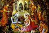 Indian Art - Painting - Krishna And Radha