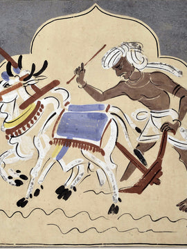 Tiller Of The Soil - Nandalal Bose - Bengal School Indian Painting