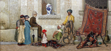 Persian Carpet Dealer - Osman Hamdi Bey - Orientalist Painting