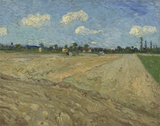 Vincent van Gogh - Ploughed Fields (The Furrows)