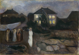 Edvard Munch - The Storm, 1893
