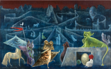 Ulus Pants - Leonora Carrington - Surrealist Art Painting