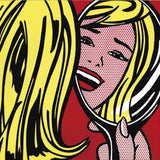 Girl In The Mirror - Roy Lichtenstein