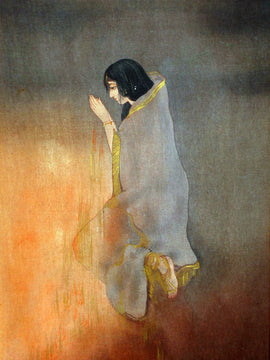 Sati - Nandalal Bose - Bengal School Indian Painting