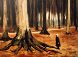 Young Girl in a Wood