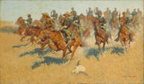 On The Southern Plains - Frederic Remington