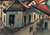 Gaganendranath Tagore - Chinatown Calcutta