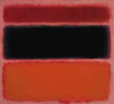 Black Stripe - Mark Rothko Color Field Painting