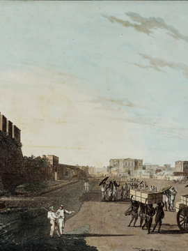 Views In Calcutta - Thomas Daniell  - Vintage Orientalist Paintings Of India