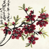 Qi Baishi  (Beijing) - Peach Blossoms