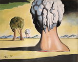 Salvador Dali - Three Sphinxes