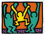 Pop Shop Series I, Plate IV - Keith Haring - Pop Art Painting