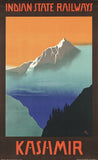 Visit India - Kashmir - Vintage Travel Poster