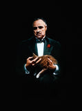 Painting - Marlon Brando As Don Corleone In The Godfather - Hollywood Collection