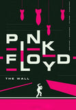 Pink Floyd - The Wall - Classic Rock Minimalist Music Concert Poster