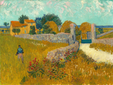 A Farm In Provence (Boerderij In De Provence) - Vincent Van Gogh