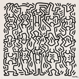 Acrobats - Keith Haring - Pop Art Painting