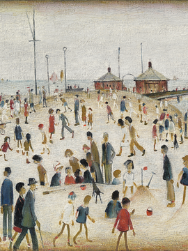 Lytham Pier - L S Lowry