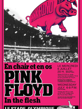 Pink Floyd - In The Flesh Tour - Concert Poster