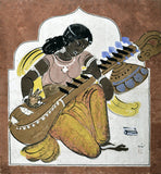Bina Badini - Nandalal Bose - Haripura Panels - Bengal School Indian Art