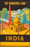 Visit India - Vintage Travel Poster