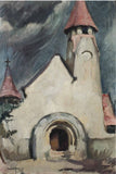 Indian Art - Amrita Sher-Gil - Hungarian Village Church