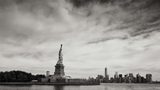 The Statue Of Liberty - Black And White Print