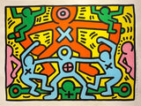 Figures - Keith Haring - Pop Art Painting