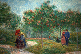 Garden With Courting Couples Square Saint-Pierre