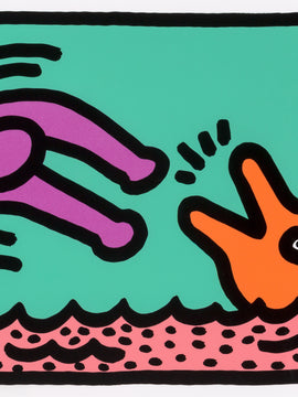 Pop Shop V, Plate I - Keith Haring - Pop Art Painting