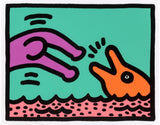 Pop Shop V, Plate I - Keith Haring - Pop Art Painting