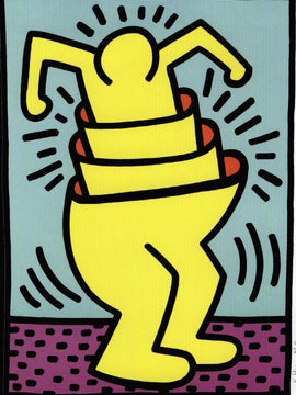 Ascending - Keith Haring - Pop Art Painting