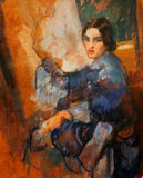 Indian Art - Amrita Sher-Gil - Self Portrait