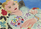The Green Emroidered Blouse (la blouse verte brodee) - Henri Matisse