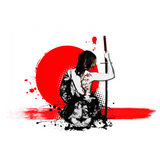 Japanese Art - Modern - The Female Samurai