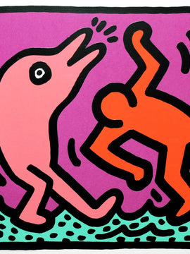 Pop Shop V, Plate IV - Keith Haring - Pop Art Painting