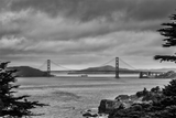 View Of Golden Gate Bridge Over Bay Of Water Against Sky, San Francisco, California, USA - Art Print