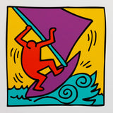 Windsurf - Keith Haring - Pop Art Painting