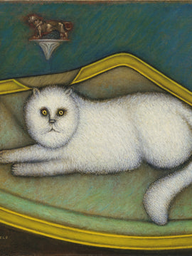 Morris Hirshfield - Angora Cat