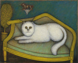 Morris Hirshfield - Angora Cat