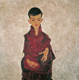 Portrait Of Herbert Reiner (Reiner Boy) - Egon Schiele