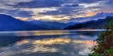 Picturesque Phewa Lake With Pokhara City Nepal