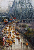 Howrah Bridge Bumper To Bumper - Kolkata Photo And Painting Collection