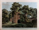 City Of Gaur In West Bengal - Thomas Daniell  - Aquatint Orientalist Painting Of India